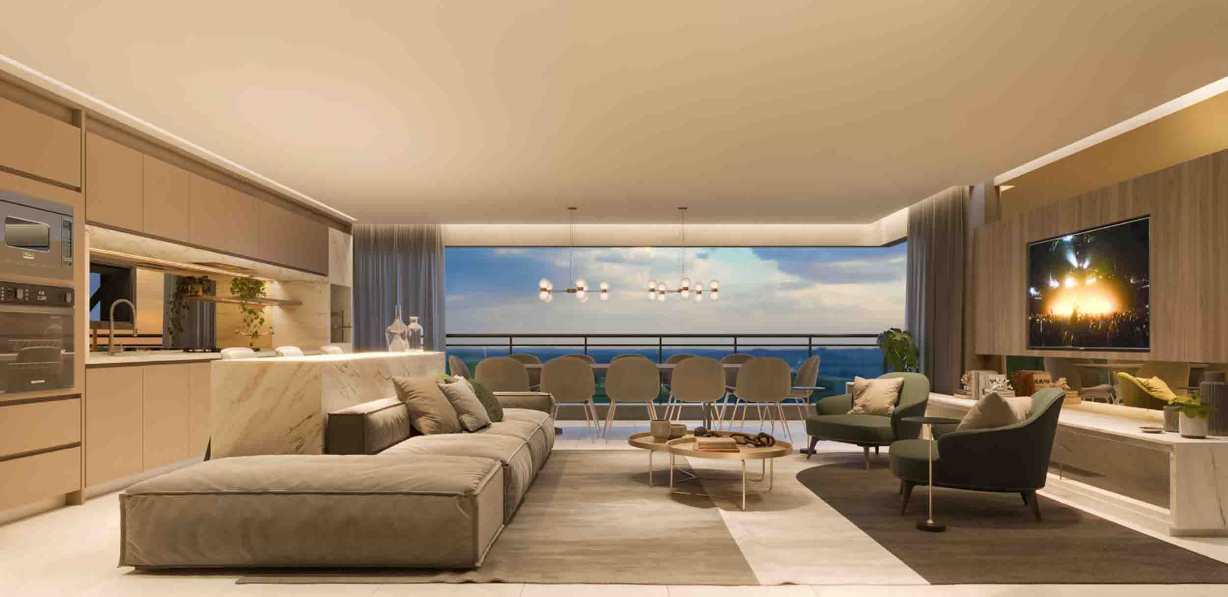 Griffe por Dubai | 123m2 | 3 Suítes
