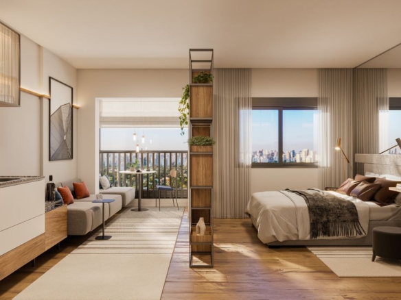 Mob Apartaments Dubai | 32 m² | 1 Suíte