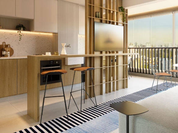 Mob Osasco Dubai | 41 m² | 2 Dormitórios